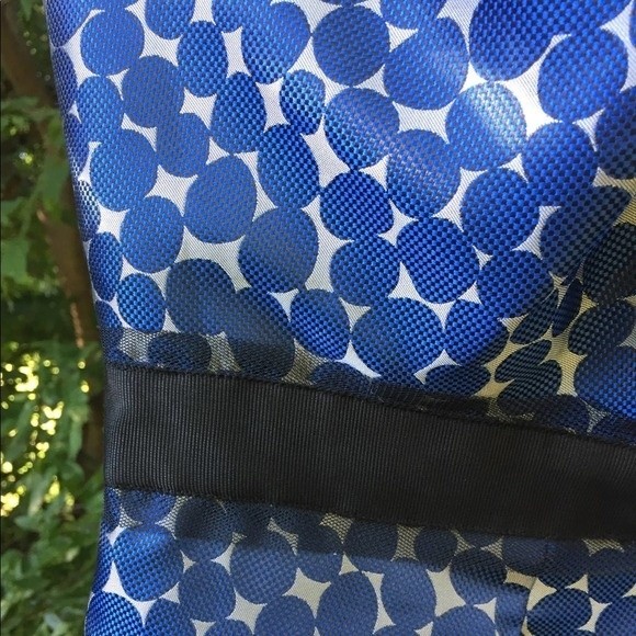 BCBGMAXAZRIA Dotted Print Strapless Party Dress - Picture 6 of 8